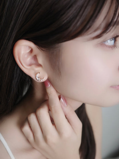 ムーンライトマグネットピアス