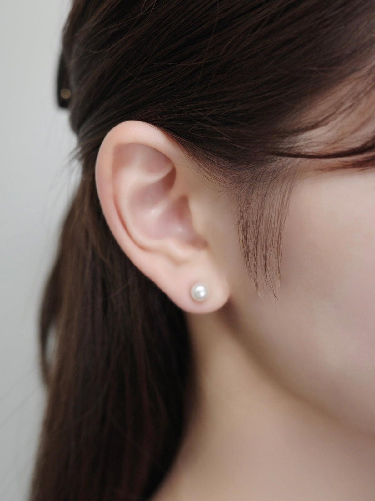 2wayルミチェーンマグネットピアス