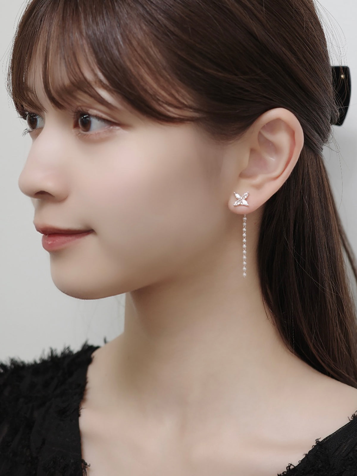 2wayグロウヴァインマグネットピアス