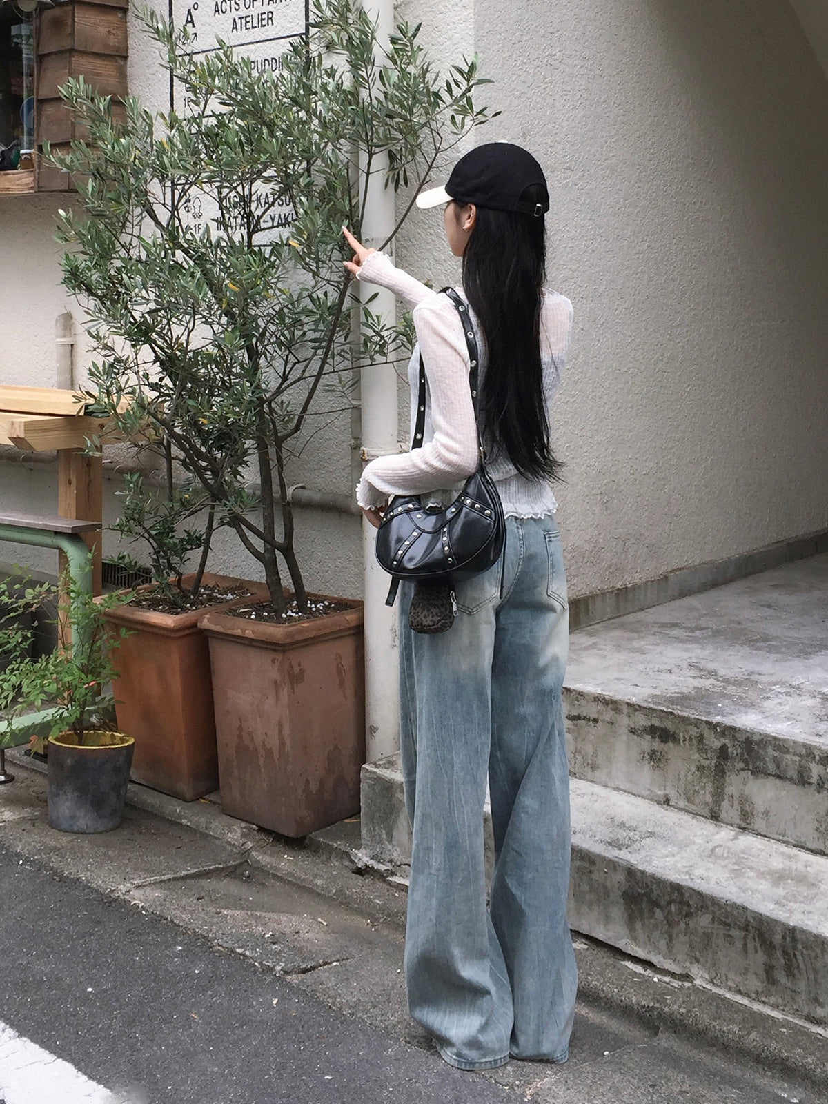 レースシアーカーディガン