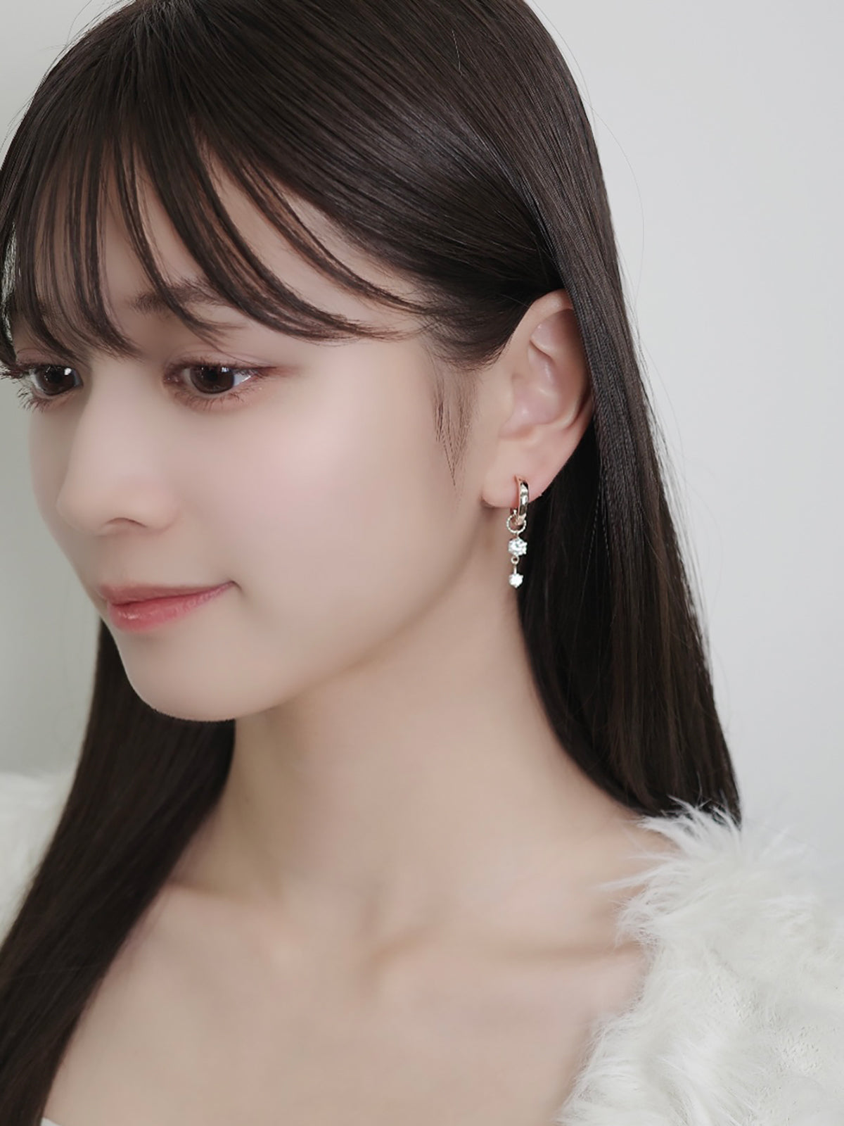 ツインビジューチャーム