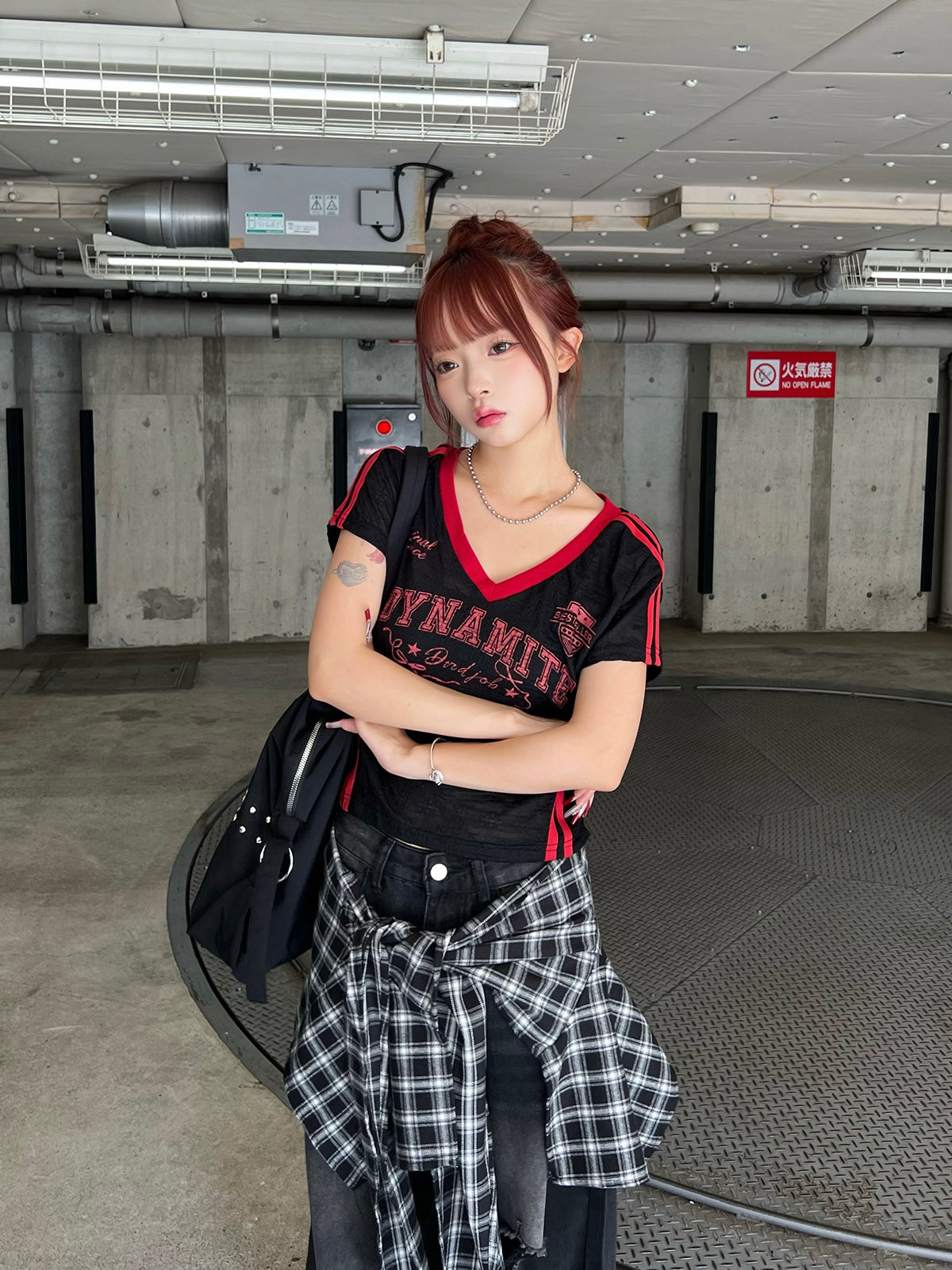 レースラインTシャツ
