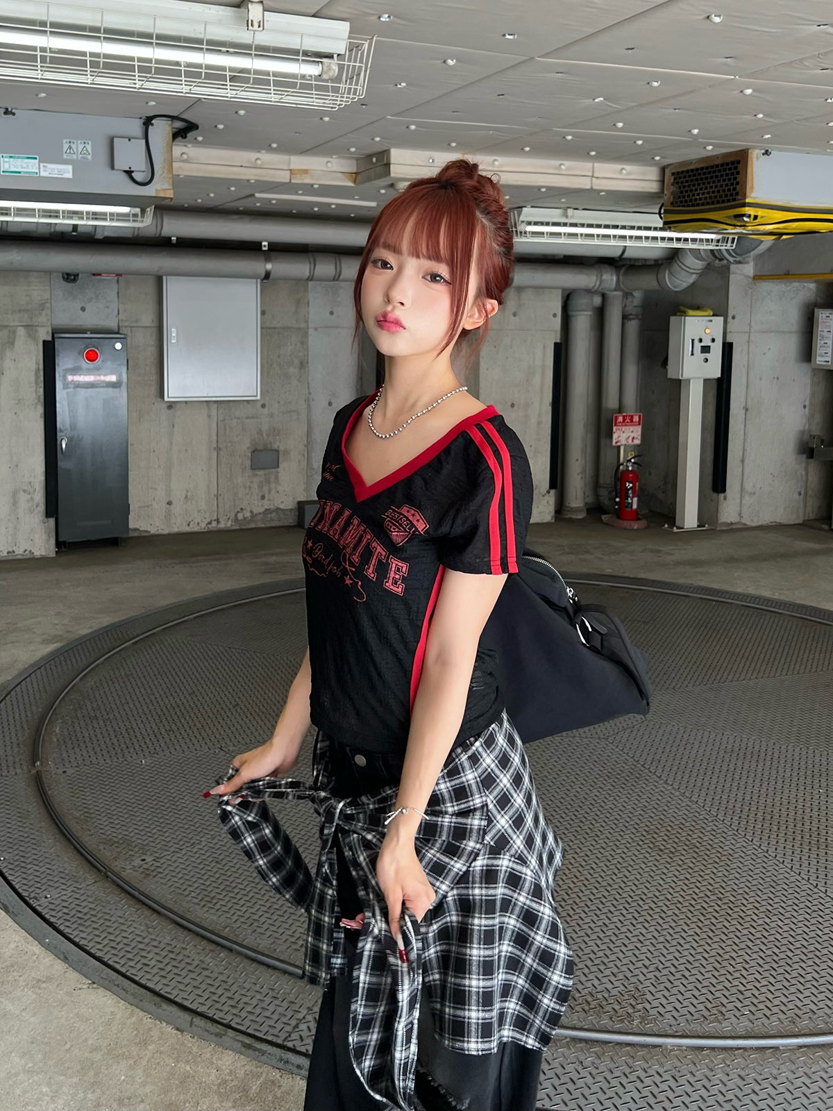 レースラインTシャツ