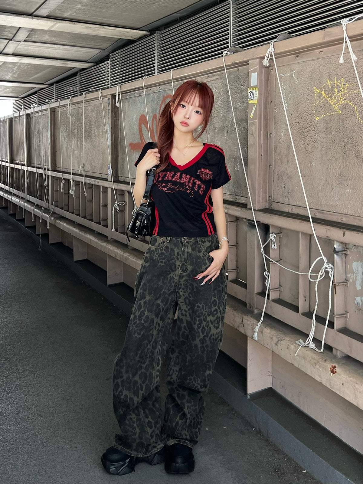 レースラインTシャツ