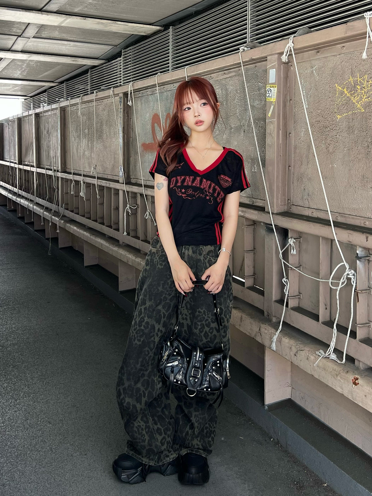 レースラインTシャツ