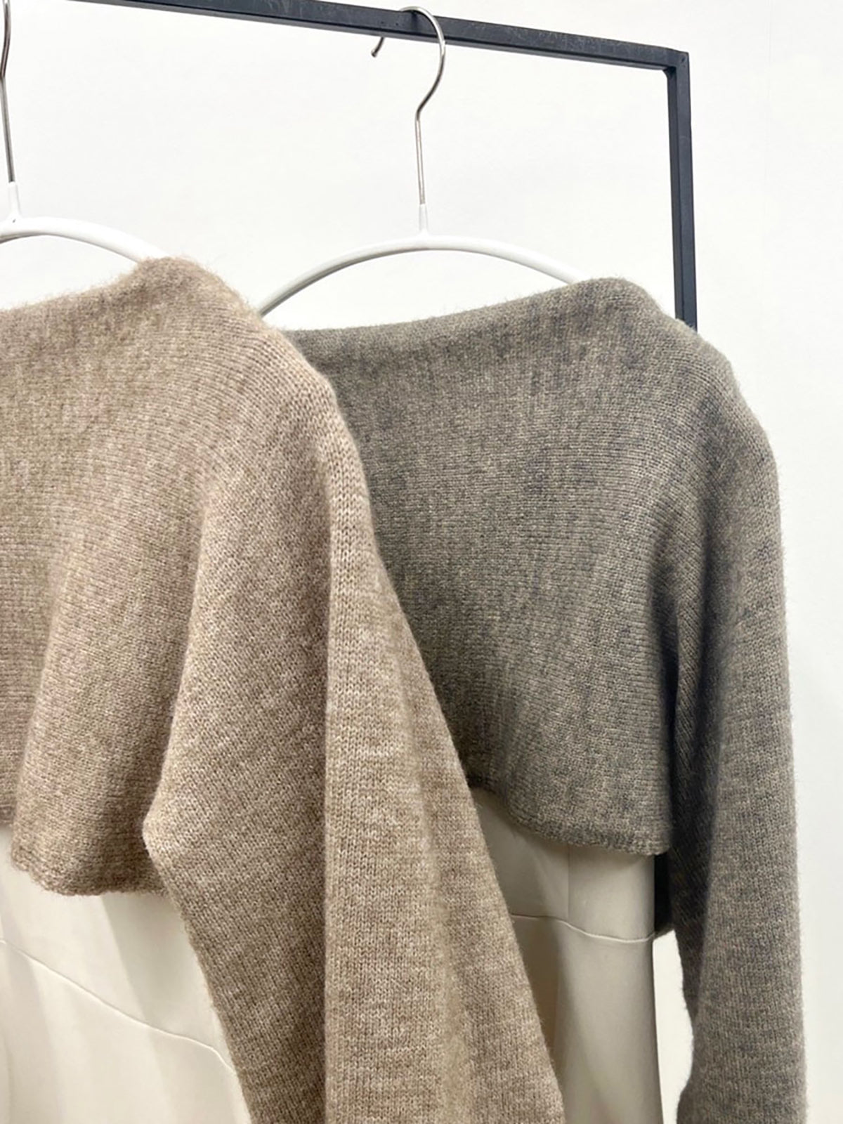 Flared dress knit set
