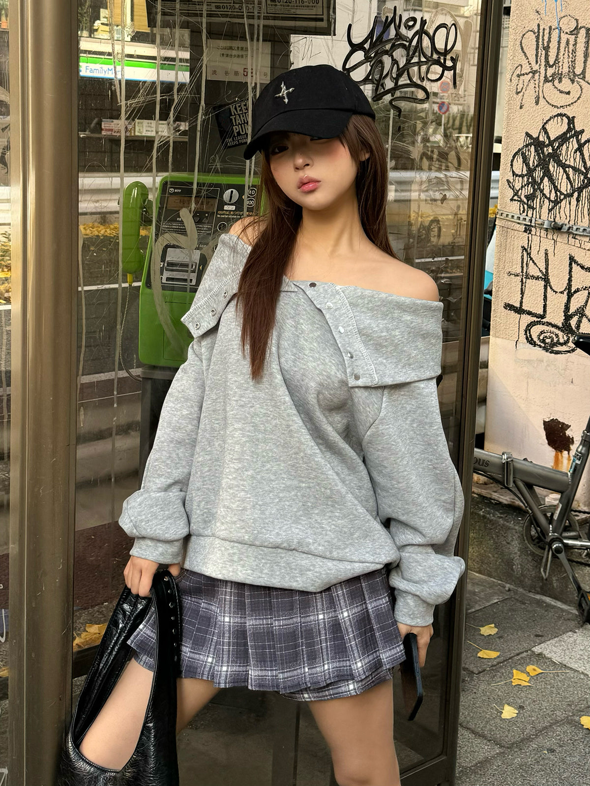 チェックマイクロミニスカパン