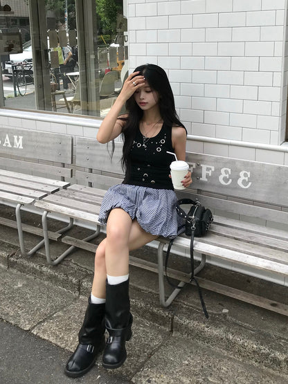 リングホールタンクトップ