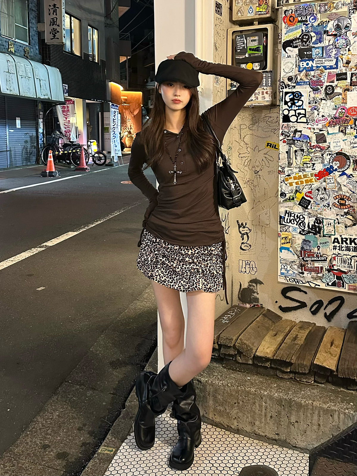 ドロストフーディーカットソー