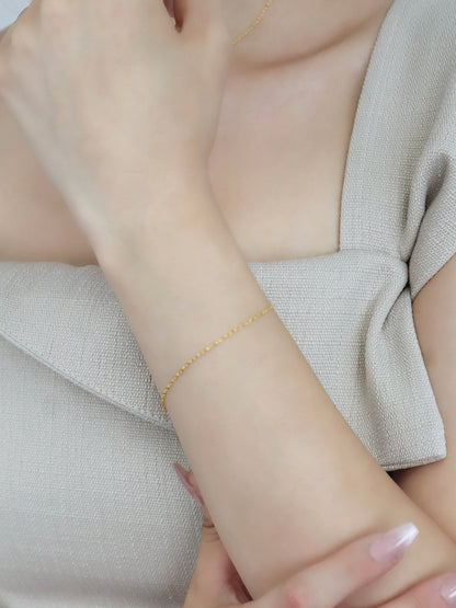 sparkle chain bracelet