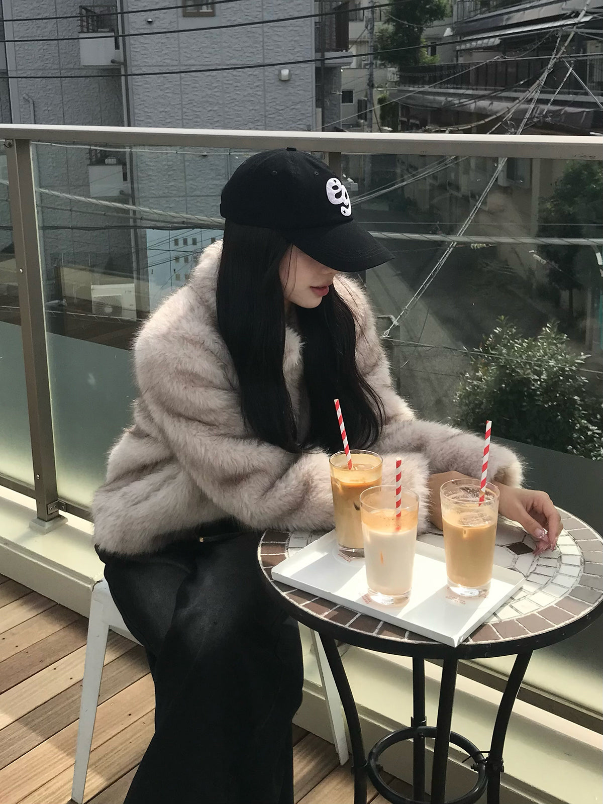 ボリュームファータッチカラーコート