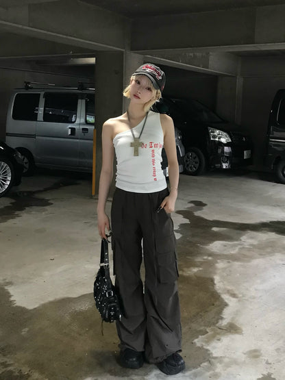 ナイロンカーゴパンツ