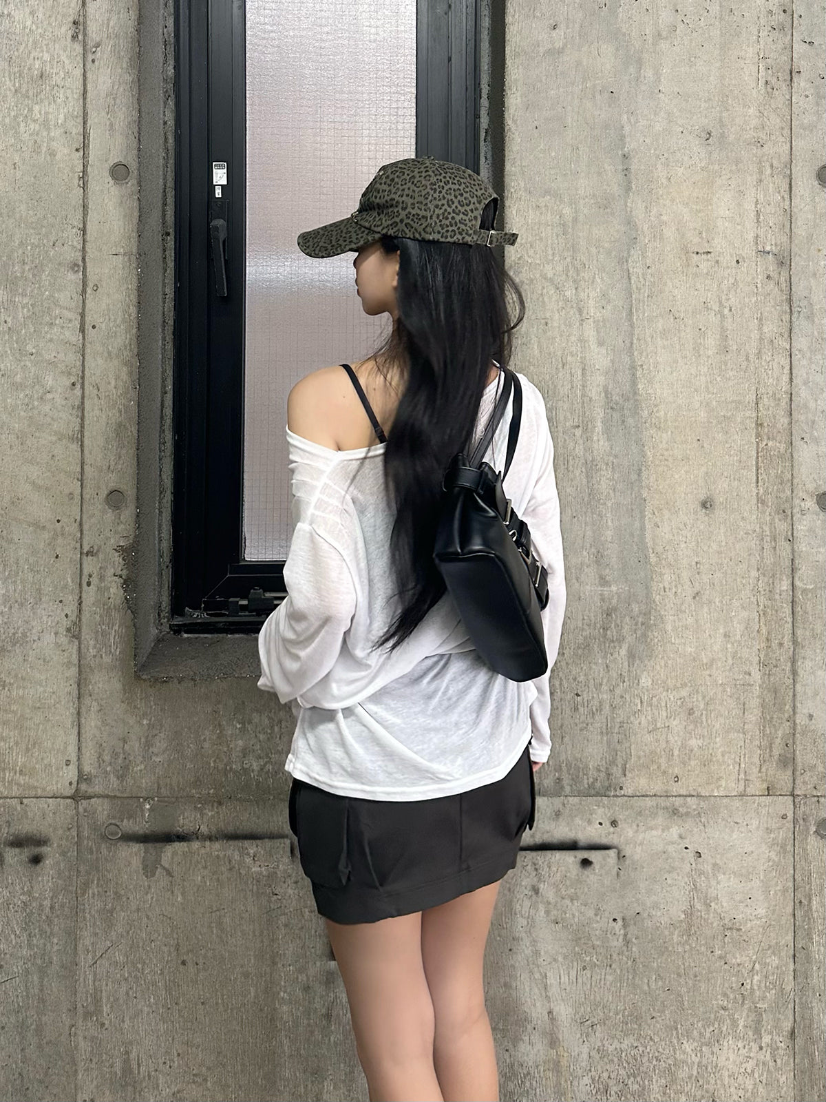 グラフィックシアーカットソー