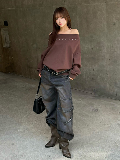 ウエスタンカバーミドルブーツ