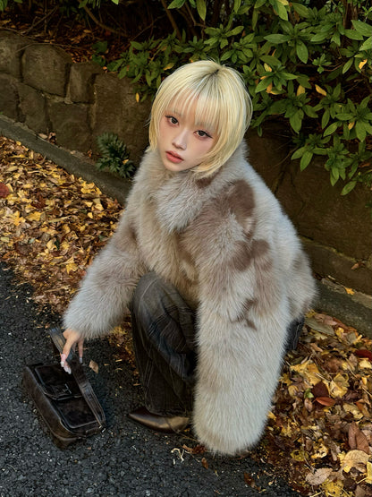 マーブルファータッチジップコート