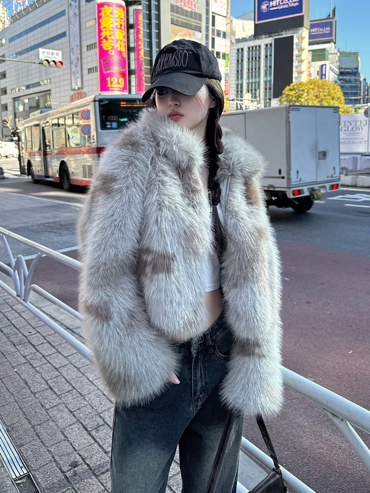 マーブルファータッチジップコート