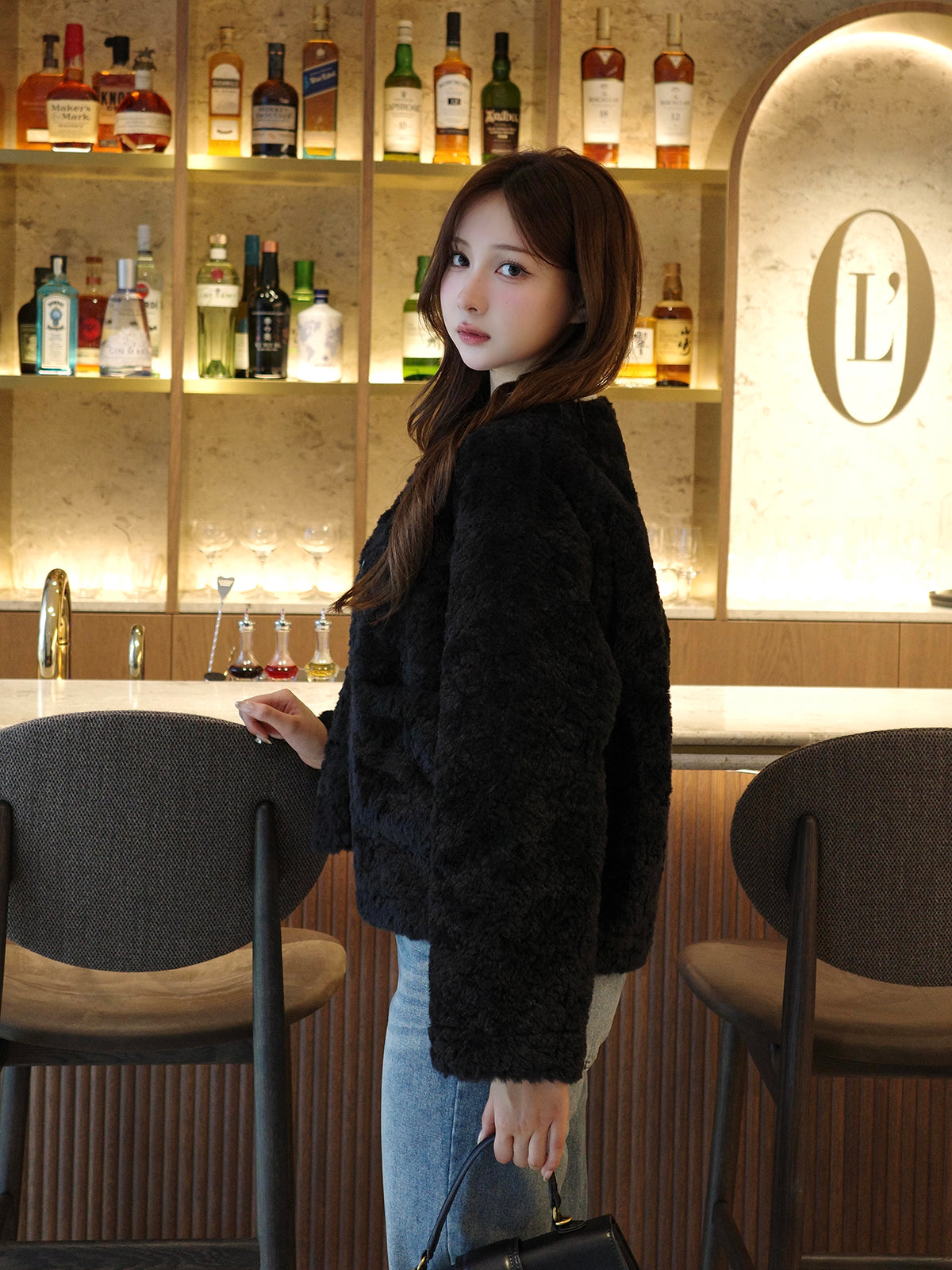 ソフトファータッチボタンコート