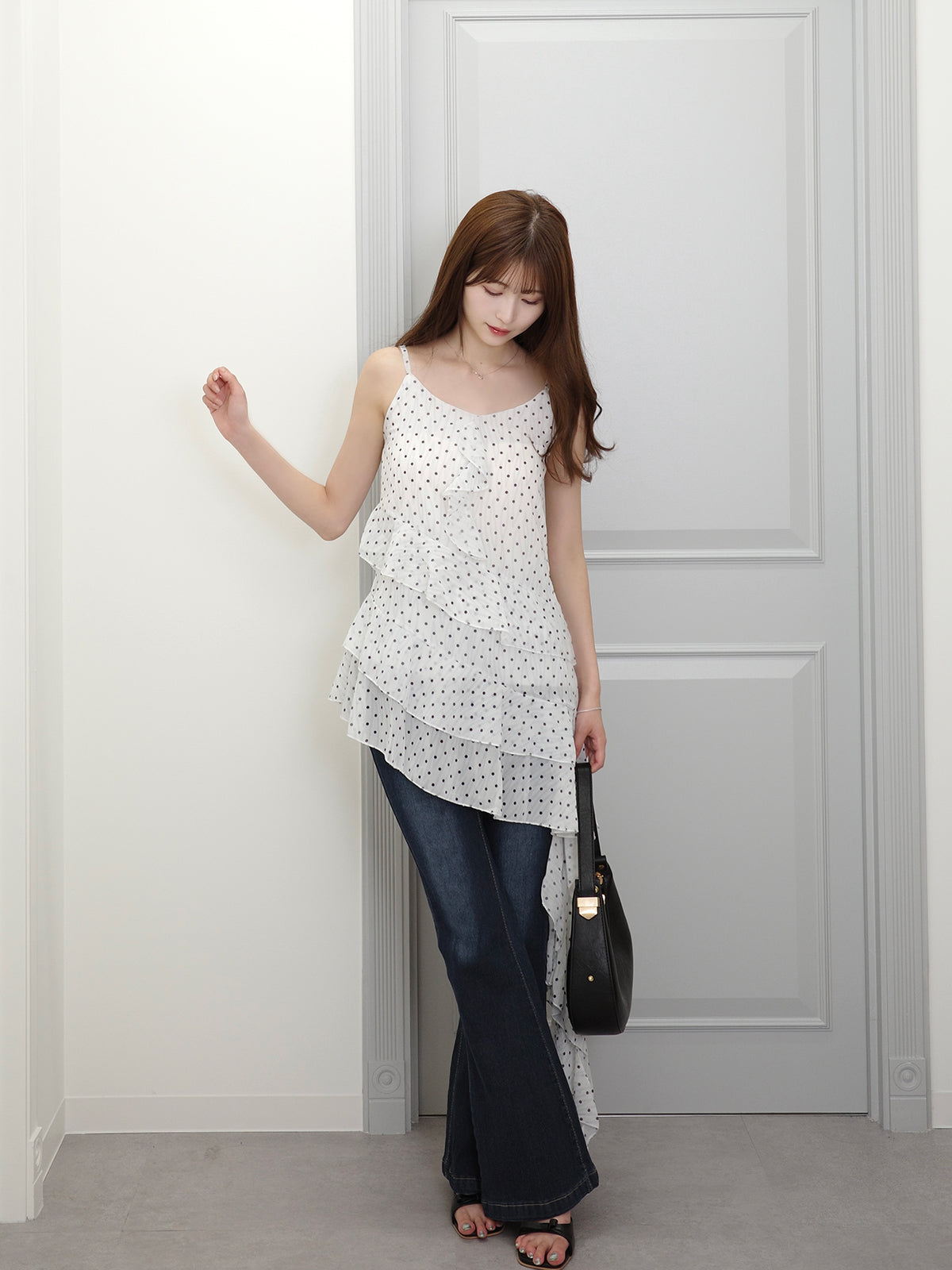 Irehimu Shia Dot Mini Dress