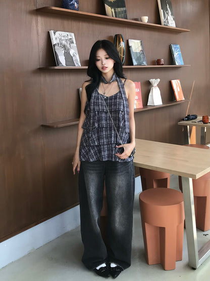 タイセットティアードチェックチュニック