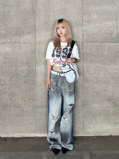 ワンショルスターナンバーTシャツ