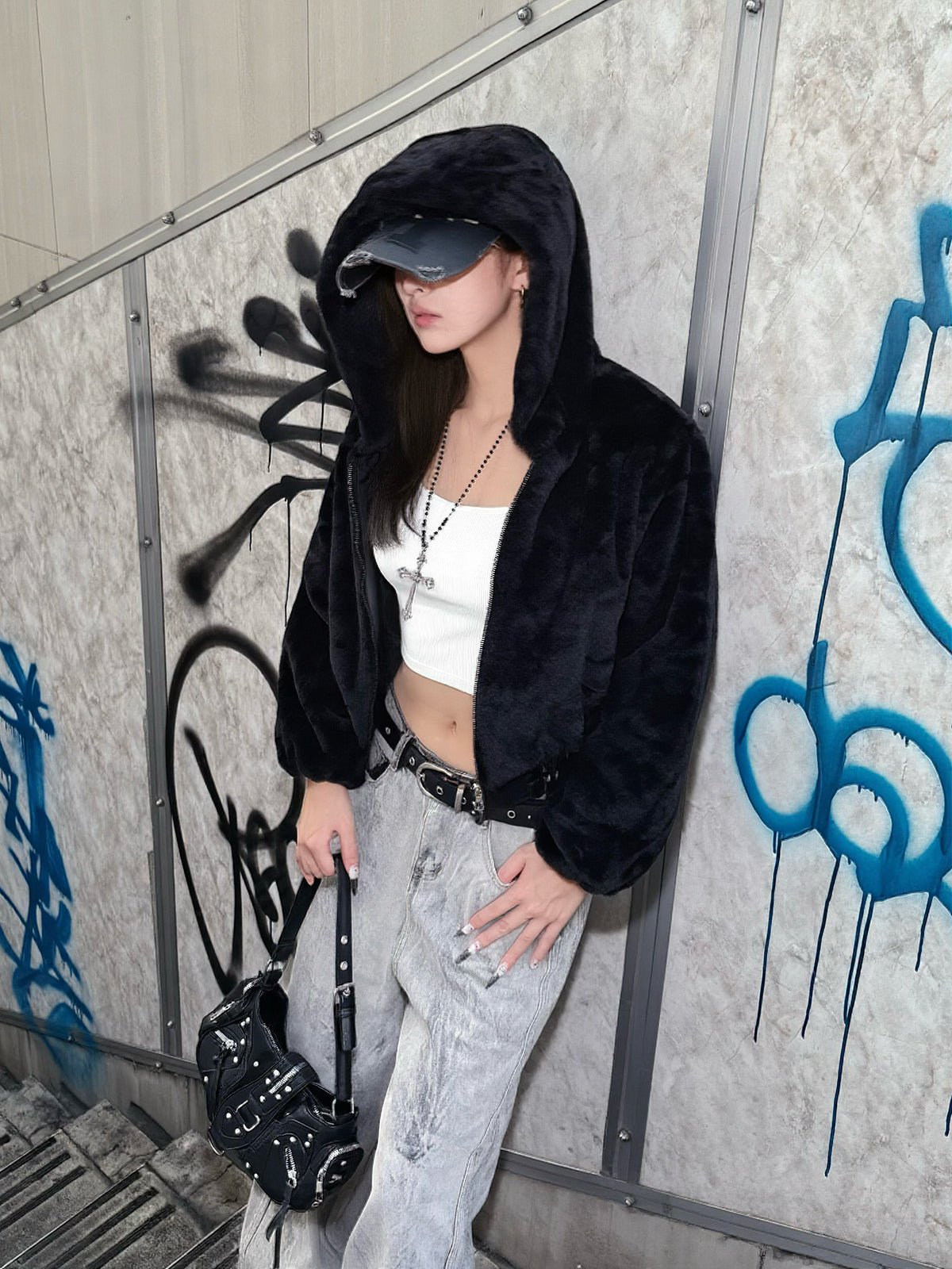 ファータッチフーディーブルゾン