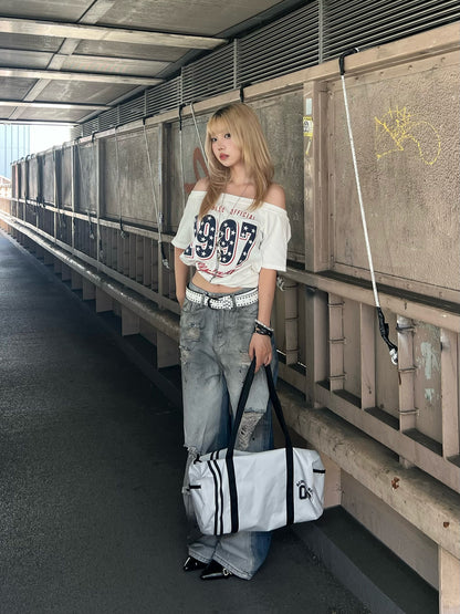 ワンショルスターナンバーTシャツ