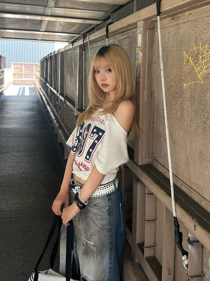ワンショルスターナンバーTシャツ