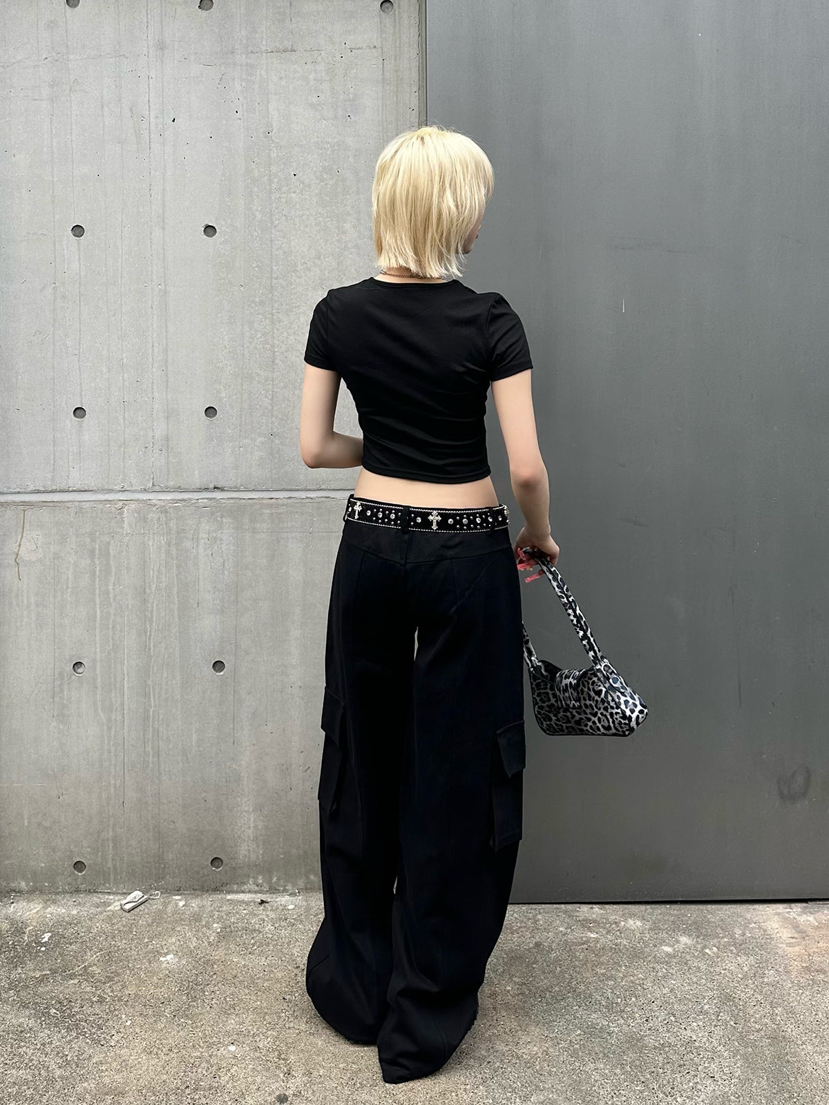 ワイドストレートカーゴパンツ