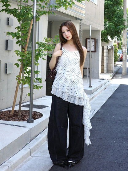 Irehimu Shia Dot Mini Dress