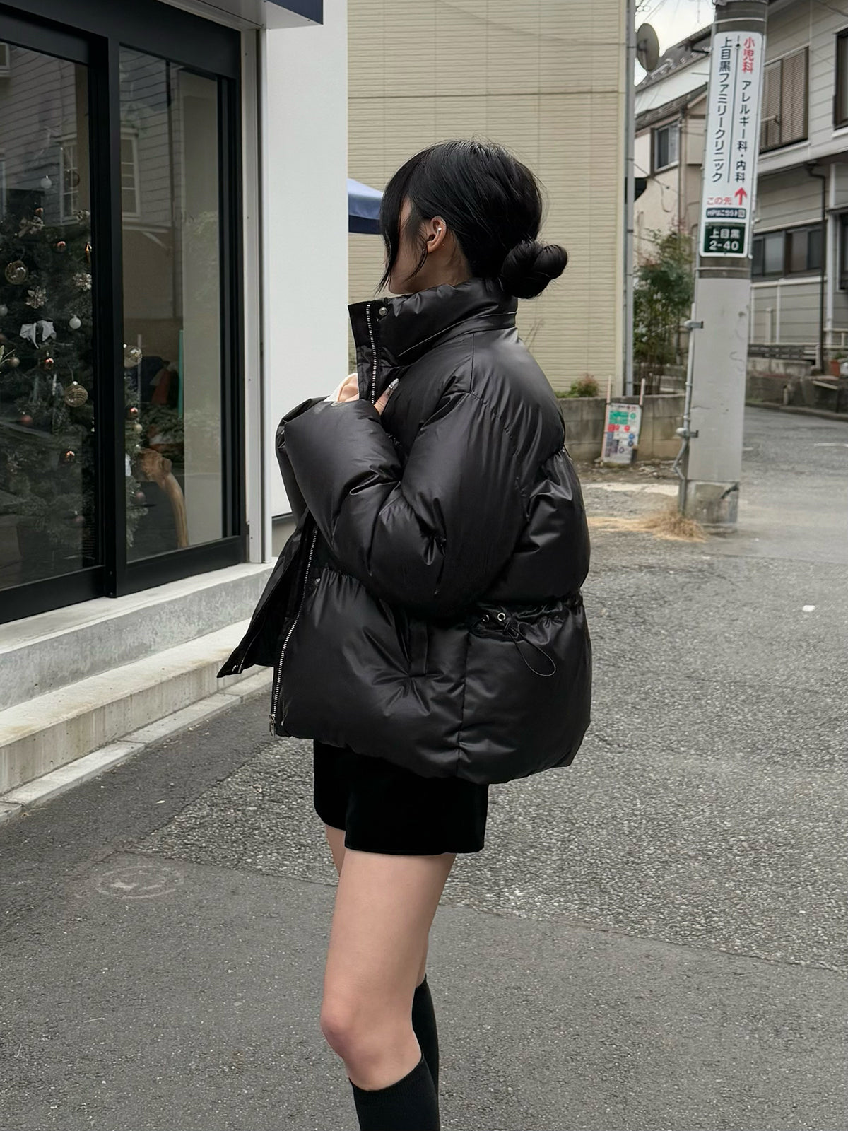 Velour shorts