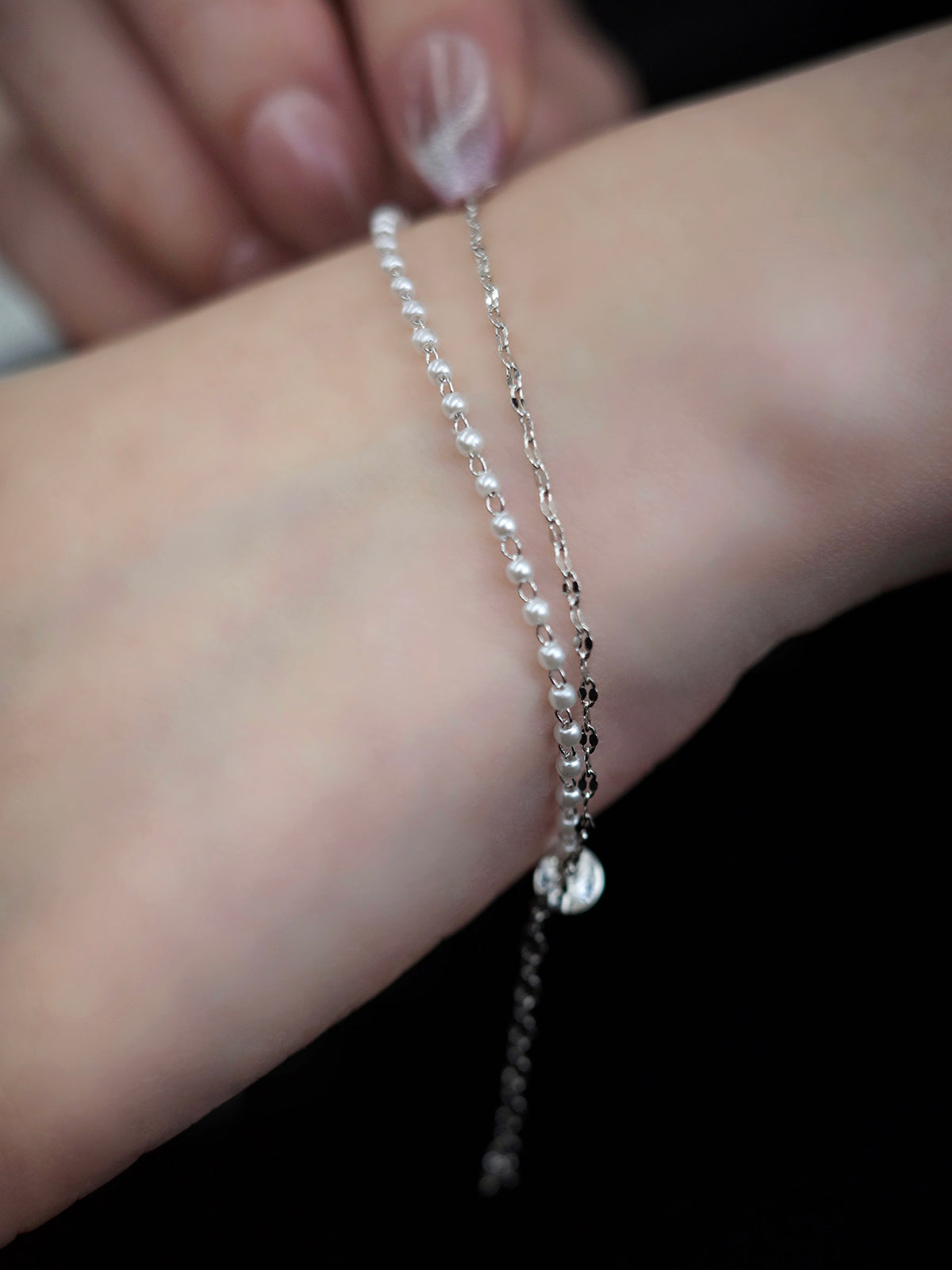 Pearl Double Bracelet