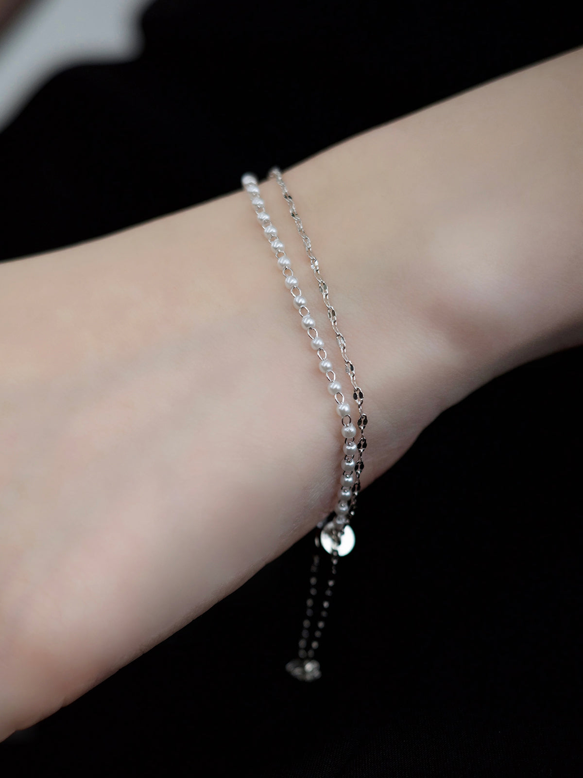 Pearl Double Bracelet