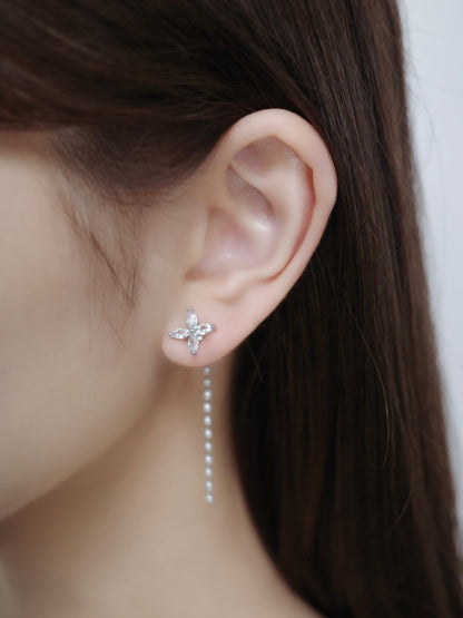 2wayグロウヴァインマグネットピアス