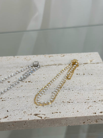Pearl Double Bracelet