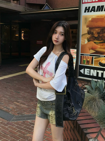 ダブルクロスTシャツ