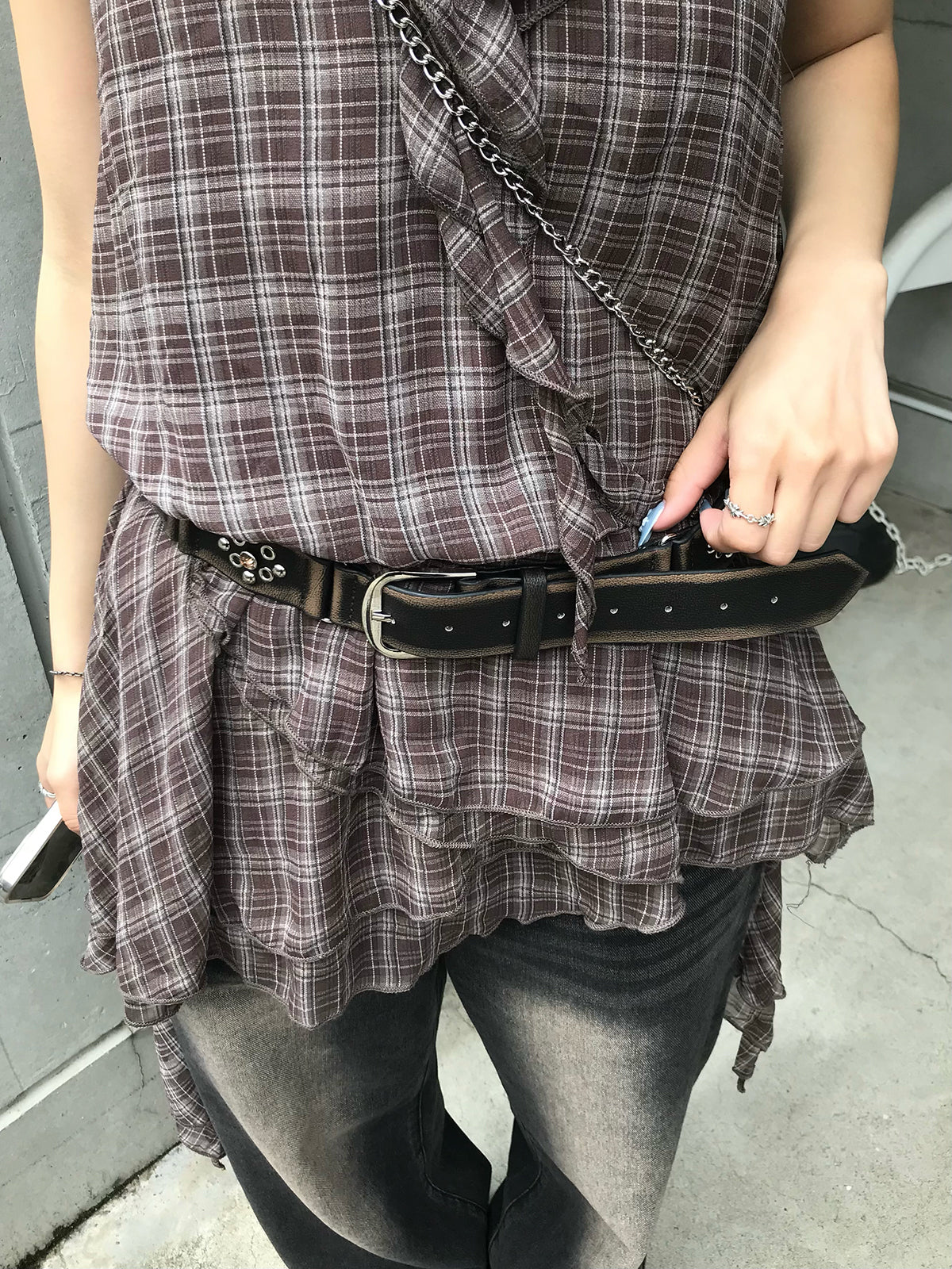 ヴィンテージスタッズベルト