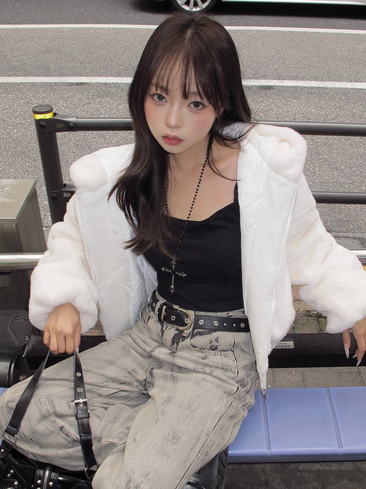 ファータッチフーディーブルゾン