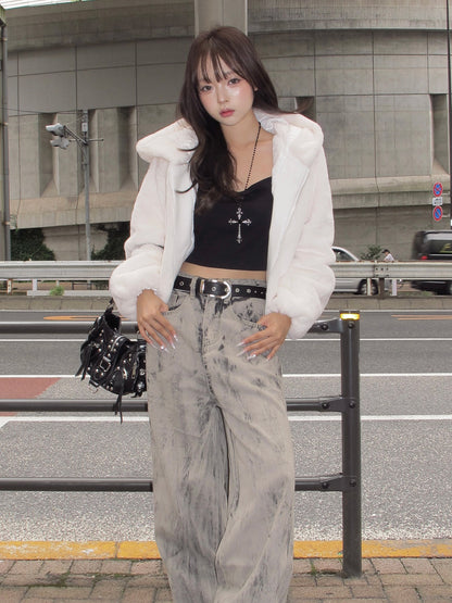 ファータッチフーディーブルゾン