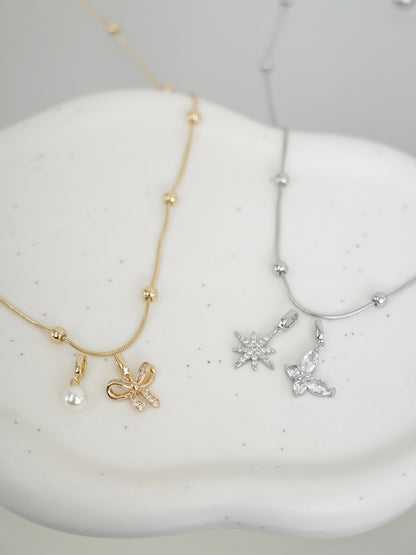 シャインバタフライチャーム