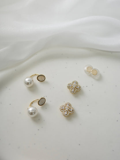 2wayブロッサムマグネットピアス