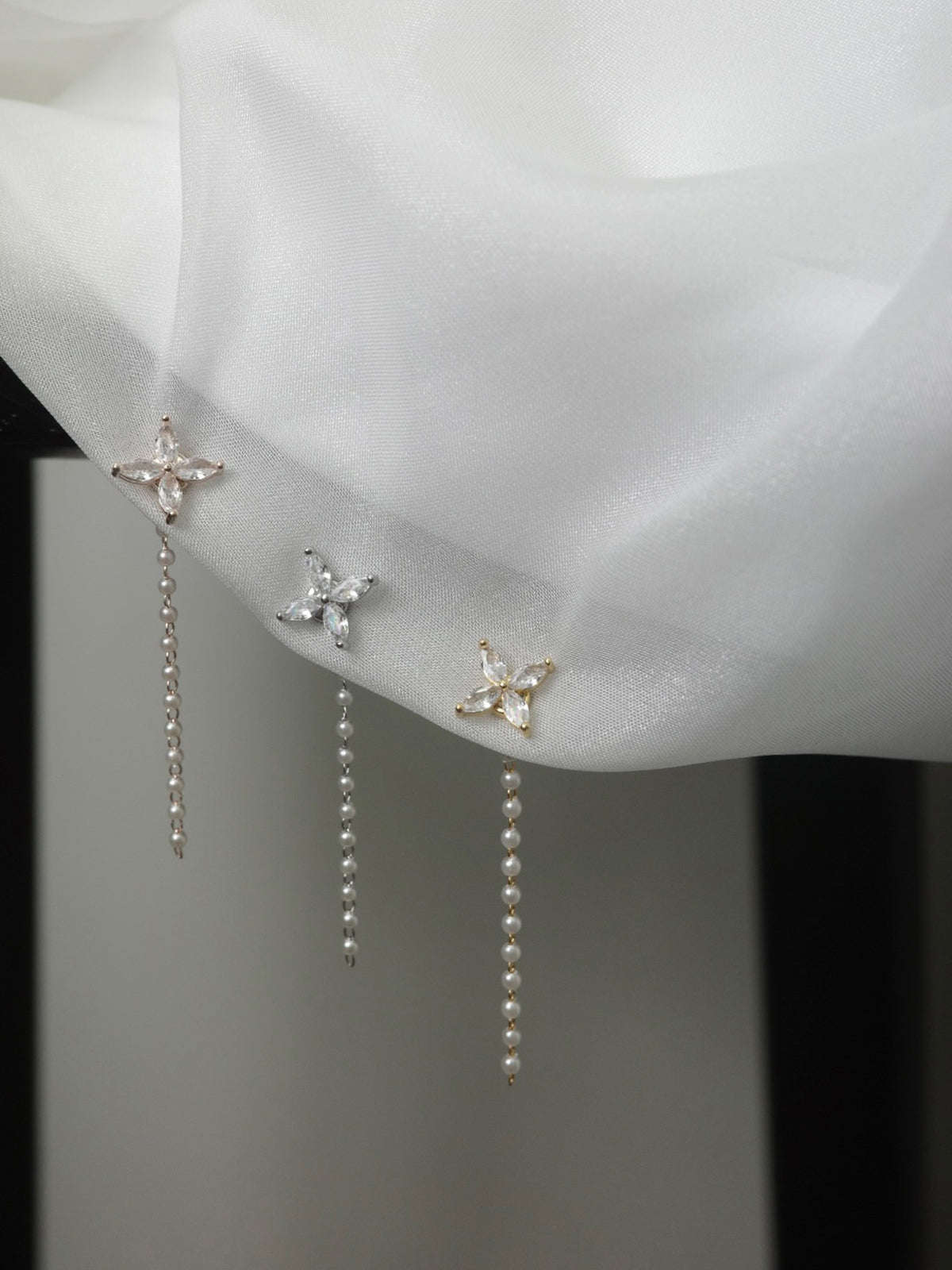 2wayグロウヴァインマグネットピアス