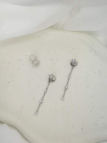 2wayスターラインマグネットピアス